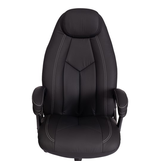 Кресло компьютерное BOSS Lux, кож/зам, черный, арт.21151 в Улан-Удэ - изображение 6