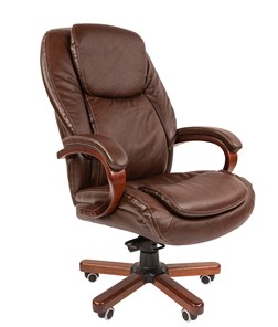 Офисное кресло CHAIRMAN 408, коричневый в Улан-Удэ