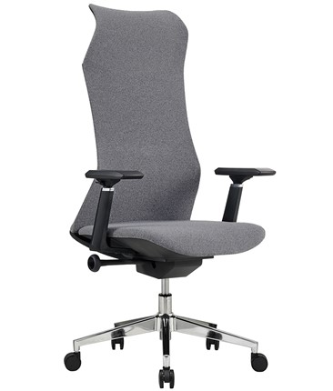 Офисное кресло CHAIRMAN 583 ткань светло-серая в Улан-Удэ - изображение
