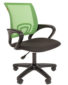 Офисное кресло CHAIRMAN 696 black LT, зеленое в Улан-Удэ