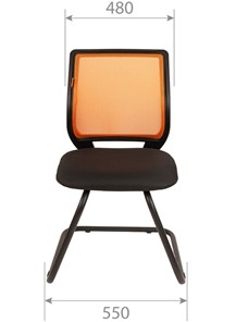 Кресло офисное CHAIRMAN 699V, цвет оранжевый в Улан-Удэ - предосмотр 1