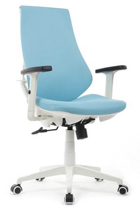 Компьютерное кресло Design CX1361М, Голубой в Улан-Удэ - изображение