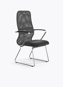 Офисное кресло Ergolife Sit 8 B2-9K - X1+Extra (Св.серый-Черный) в Улан-Удэ
