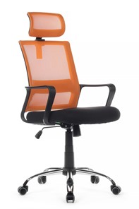Кресло RCH 1029HB, черный/оранжевый в Улан-Удэ - предосмотр