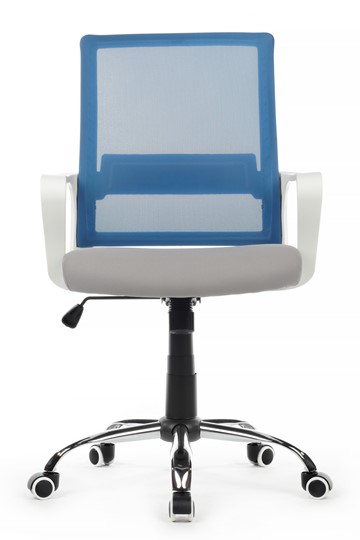 Кресло компьютерное RCH 1029MW, серый/синий в Улан-Удэ - изображение 1