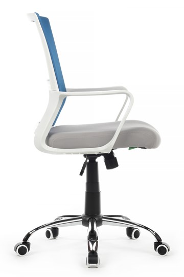 Кресло компьютерное RCH 1029MW, серый/синий в Улан-Удэ - изображение 2