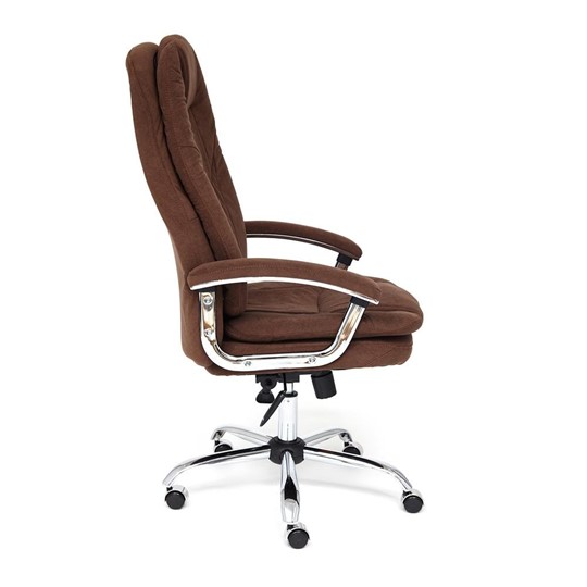 Офисное кресло SOFTY LUX флок, коричневый, арт.13595 в Улан-Удэ - изображение 19