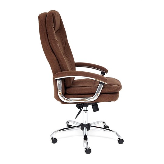 Офисное кресло SOFTY LUX флок, коричневый, арт.13595 в Улан-Удэ - изображение 2