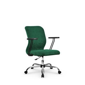 Кресло офисное SU-Mr-4/подл.109/осн.006 зеленый в Улан-Удэ
