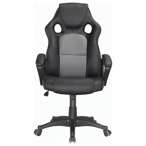 Офисное кресло Brabix Rider Plus EX-544 КОМФОРТ (экокожа, черное/серое) 531582 в Улан-Удэ