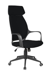 Кресло офисное Riva Chair 7272 (Черный/черный) в Улан-Удэ