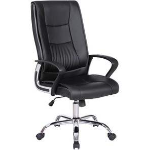 Офисное кресло Brabix Forward EX-570 (хром, экокожа, черное) 531837 в Улан-Удэ