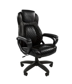 Офисное кресло CHAIRMAN 432, экокожа, цвет черный в Улан-Удэ