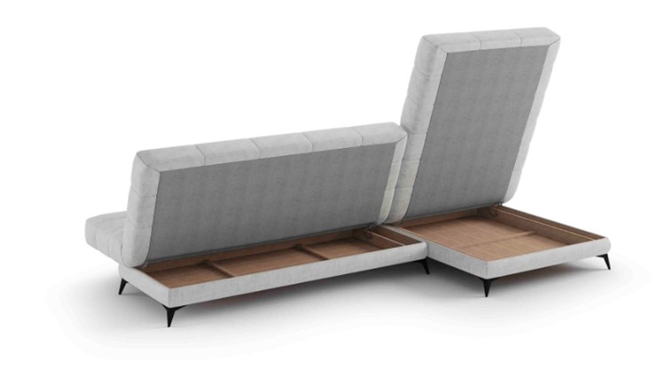 Угловой диван с оттоманкой Корсика (Боннель) в Улан-Удэ - изображение 3