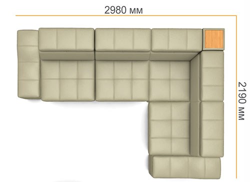 Угловой диван N-0-M ДУ (П1+ПС+УС+Д2+П1) в Улан-Удэ - изображение 4