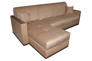 Угловой диван с оттоманкой Аккордеон-1 (сп.м. 1500х2050) в Улан-Удэ