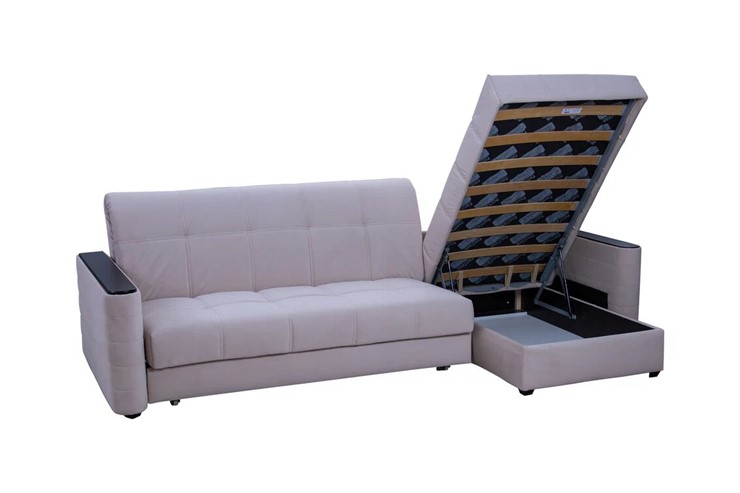 Угловой диван Севилья 3 120, оттоманка 144 в Улан-Удэ - изображение 1