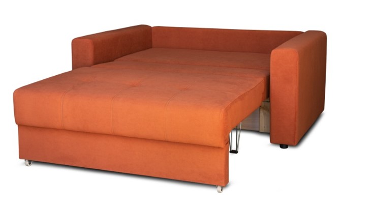 Прямой диван Комфорт 7 1400 ППУ+ЛАТЫ (с узким подлокотником) в Улан-Удэ - изображение 1