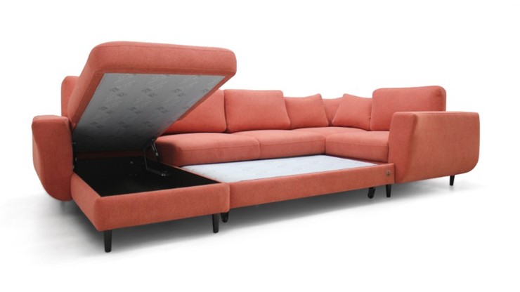 Модульный диван Томас с широкими подлокотниками и пуф-столик с подъемным механизмом в Улан-Удэ - изображение 3