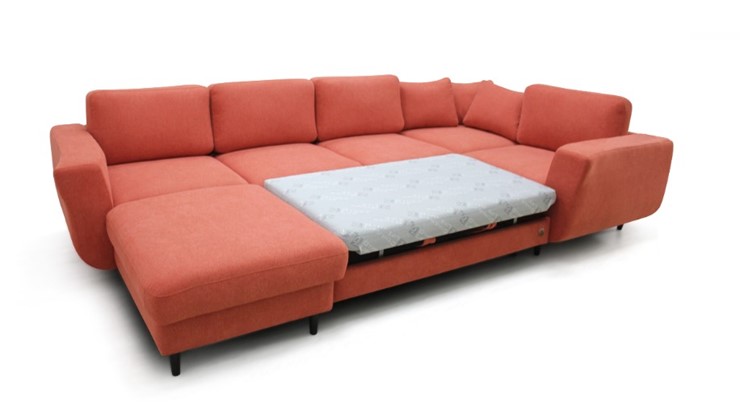 Модульный диван Томас с широкими подлокотниками и пуф-столик с подъемным механизмом в Улан-Удэ - изображение 4