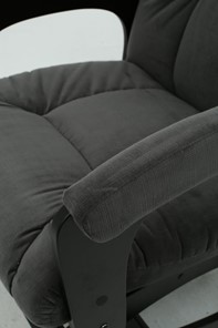 Кресло-качалка Леон маятниковая, ткань AMIGo графит 29-Т-ГР в Улан-Удэ - предосмотр 1