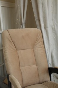 Кресло-качалка Леон маятниковая, ткань AMIGo песок 29-Т-П в Улан-Удэ - предосмотр 7