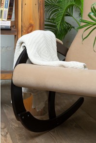 Кресло-качалка в гостиную Корсика, ткань Amigo Beige 34-Т-AB в Улан-Удэ - предосмотр 5