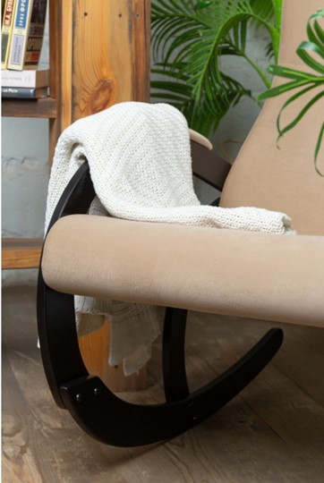 Кресло-качалка в гостиную Корсика, ткань Amigo Beige 34-Т-AB в Улан-Удэ - изображение 5