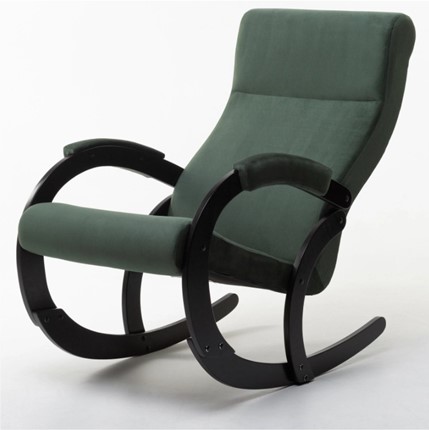 Кресло-качалка Корсика, ткань Amigo Green 34-Т-AG в Улан-Удэ - изображение
