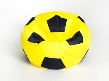 Кресло-мешок Мяч большой, желто-черный в Улан-Удэ