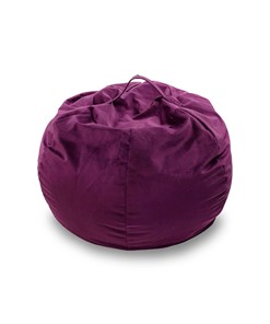 Кресло-мешок Орбита, велюр, фиолетовый в Улан-Удэ - предосмотр