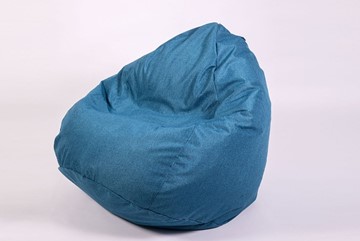 Кресло-мешок Юниор, рогожка синий в Улан-Удэ