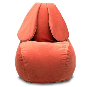 Кресло-мешок Зайка (длинные уши), оранжевый в Улан-Удэ
