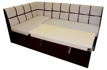 Угловой кухонный диван Квадро 5 со спальным местом в Улан-Удэ - предосмотр 1