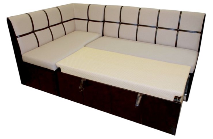 Угловой кухонный диван Квадро 5 со спальным местом в Улан-Удэ - изображение 1