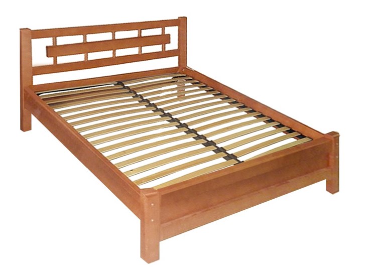 Кровать полуторная Алина 140х190 с оcнованием в Улан-Удэ - изображение 1
