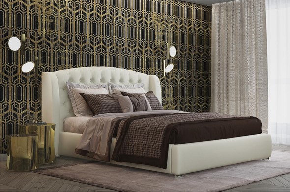 Спальная кровать Сильва Модерн 180х200 (с основание) в Улан-Удэ - изображение