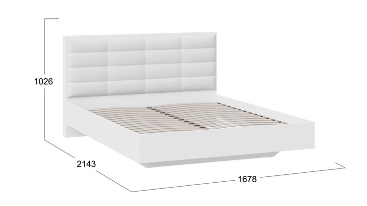 Кровать Агата тип 1 (Белый) в Улан-Удэ - изображение 2