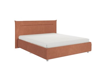 Кровать 2-спальная Альба 1.6, персик (велюр) в Улан-Удэ