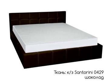 Кровать спальная Грета 160х200 (шоколад) с основанием в Улан-Удэ