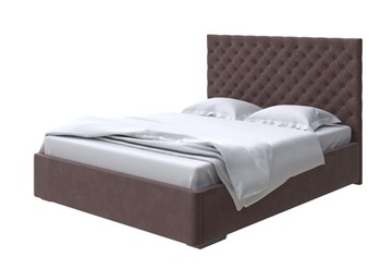 Кровать 2-х спальная Modena 180x200, Микровелюр (Manhattan Лесной каштан) в Улан-Удэ