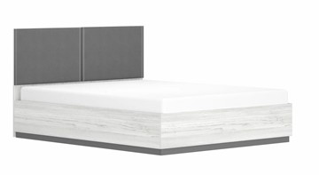 Кровать с подъемным механизмом 2-спальная Винтер-16, винтерберг/темно-серый/спейс графит в Улан-Удэ