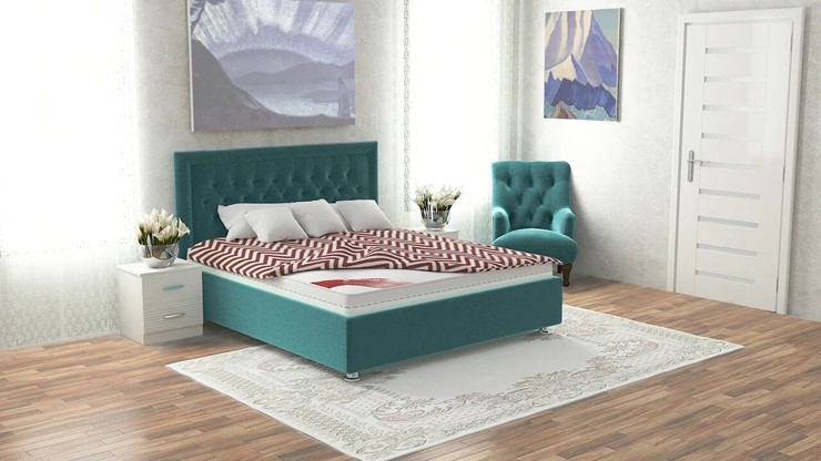 Кровать Валенсия 160х200 (с основанием) в Улан-Удэ - изображение 6