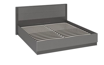 Кровать с подъемным механизмом Наоми 1600, цвет Фон серый, Джут СМ-208.01.02 в Улан-Удэ - предосмотр 1