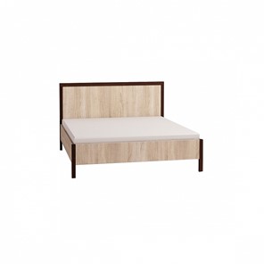 Спальная кровать Bauhaus 3 + 3.1 Основание с гибкими ламелями 1400, Металл, Дуб Сонома в Улан-Удэ