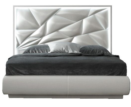 Полуторная кровать FRANCO KIU 1242 с LED подсветкой изголовья (160х200) в Улан-Удэ - изображение