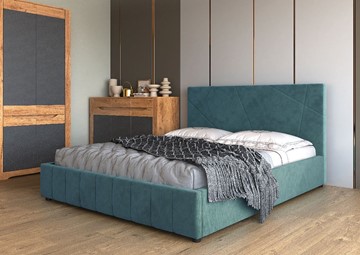 Спальная кровать Нельсон Абстракция 140х200 (вариант 4) без основания в Улан-Удэ - предосмотр 1