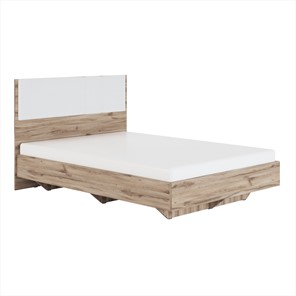 Кровать Николь (мод.1.2) 1,4 белая экокожа, с ортопедическим основанием в Улан-Удэ