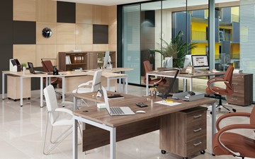 Офисный комплект мебели Xten S 1 - один стол с приставным брифингом в Улан-Удэ - предосмотр