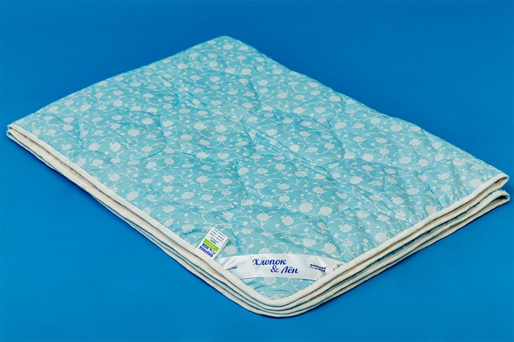 Одеяло легкое полутороспальное Хлопок &  Лен в Улан-Удэ - изображение 2